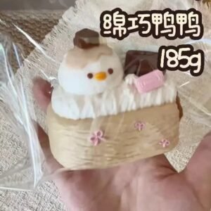 188028 LeeYaoo Soft Chocolate Duck (Soft Cream Texture Series) / 犁垚 绵巧鸭鸭(绵绵奶油触感系列)