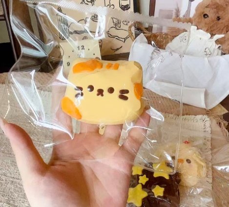 188041 LeeYaoo Cat Head (Soft Cream Texture Series) / 犁垚 猫猫头(绵绵奶油触感系列)