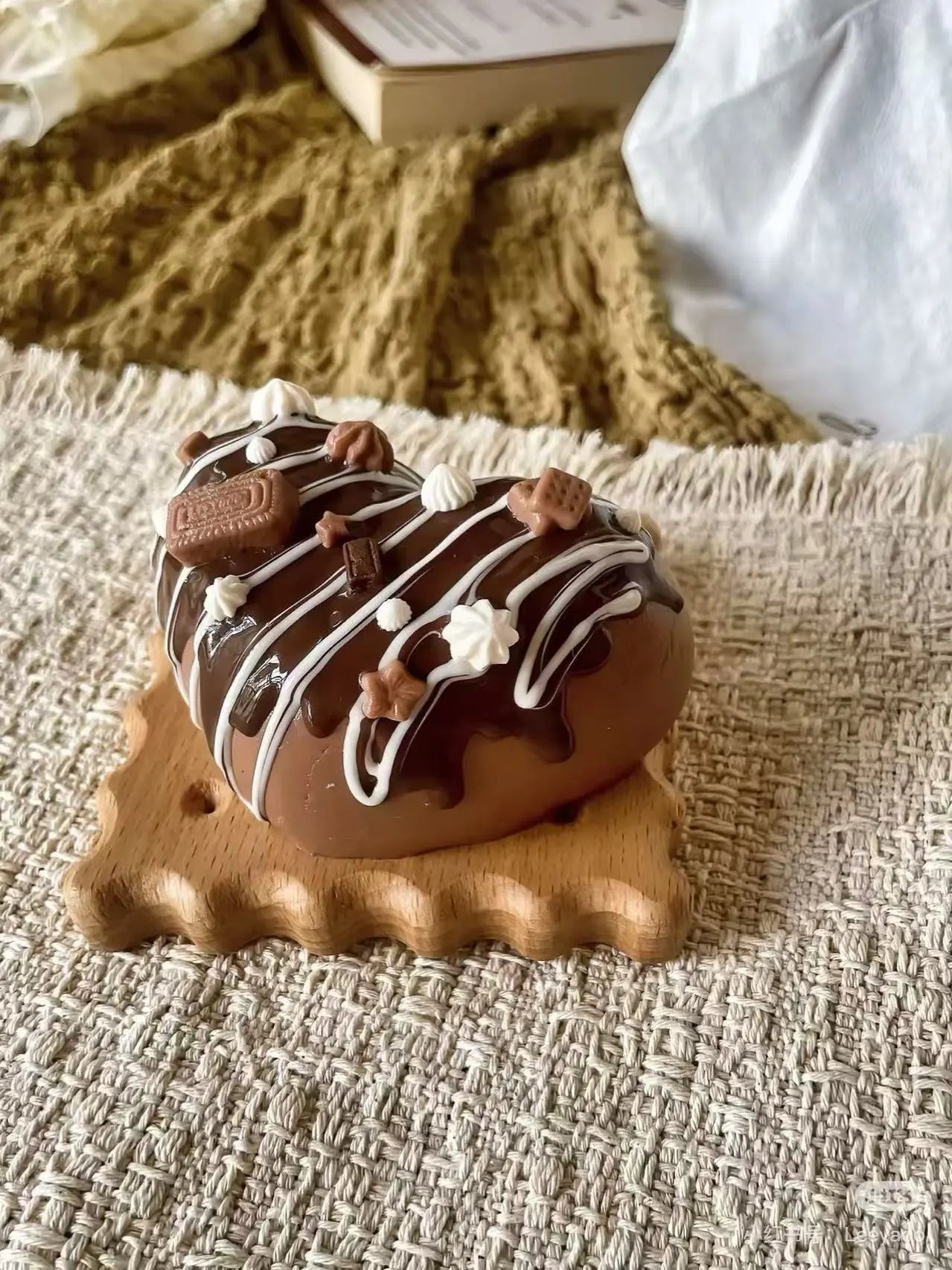 188042 LeeYaoo Heart Chocolate (Soft Cream Texture Series) / 犁垚 心心巧克力(绵绵奶油触感系列)