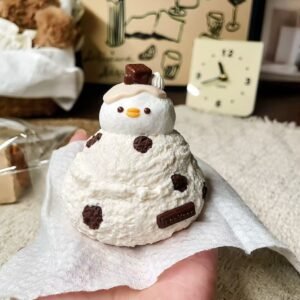 188098 LeeYaoo Polka Dot Duck (Soft Cream Texture Series) / 犁垚 波点鸭鸭（绵绵奶油触感系列）