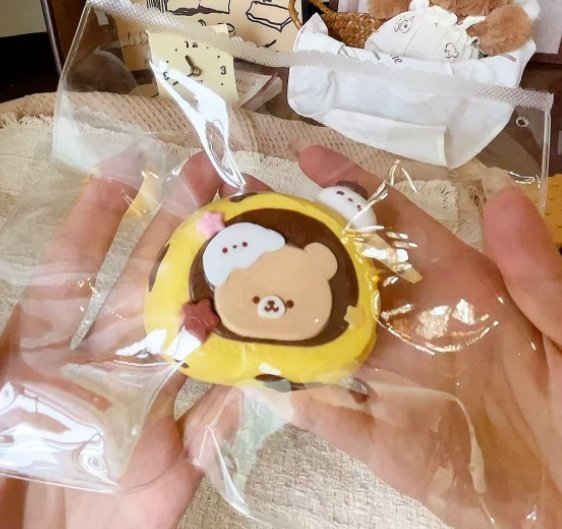 188125 LeeYaoo 9.9 Special Bear Swiss Roll - Yellow (Soft Cream Texture Series) / 犁垚 9.9特价小熊瑞士卷-黄色(绵绵奶油触感系列)
