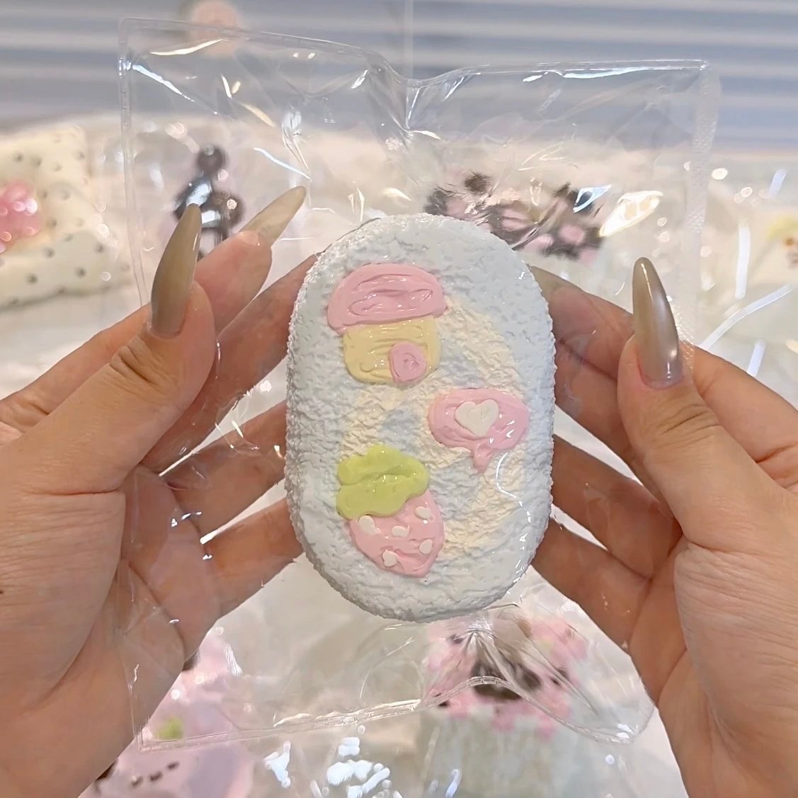 150004 LyingLamb Cream House Senbei (Cream Clay Texture Series) / 躺躺小羊 奶油屋仙贝 (乳膏泥触感系列)