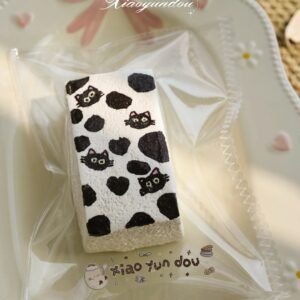 181002 Little Yundou Spotted Kitten Long Toast (Cream Cheese Texture Series) / 小小小小小芸豆 斑点小猫长吐司(醇奶酪手感系列)