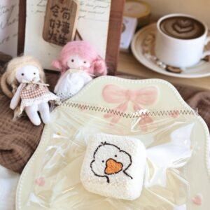 181010 Little Yundou Hand-Painted Double-Layer Staring Duck (Thick Clay Texture Series) / 小小小小小芸豆 手绘双层你瞅啥鸭(厚泥手感系列)