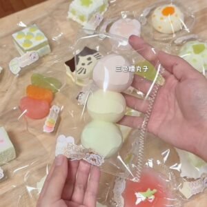 47030 Mango Three-Color Glutinous Dango (Dry Resistance Clay Texture Series) / 芒狗狗 三色糯团子(干阻泥触感系列)