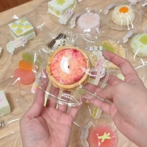 47034 Mango Basket of Apples (Dry Resistance Clay Texture Series) / 芒狗狗 一篮苹果(干阻泥触感系列)