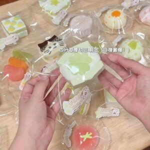 47036 Mango Four-Leaf Clover Sandwich (Dry Resistance Clay Texture Series) / 芒狗狗 四叶草三明治(干阻泥触感系列)