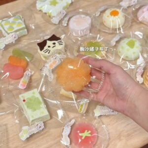 47037 Mango Sour Sand Orange Pudding (Dry Resistance Clay Texture Series) / 芒狗狗 酸沙橘子布丁(干阻泥触感系列)