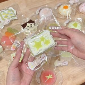 47038 Mango Star Cake (Dry Resistance Clay Texture Series) / 芒狗狗 星星蛋糕(干阻泥触感系列)