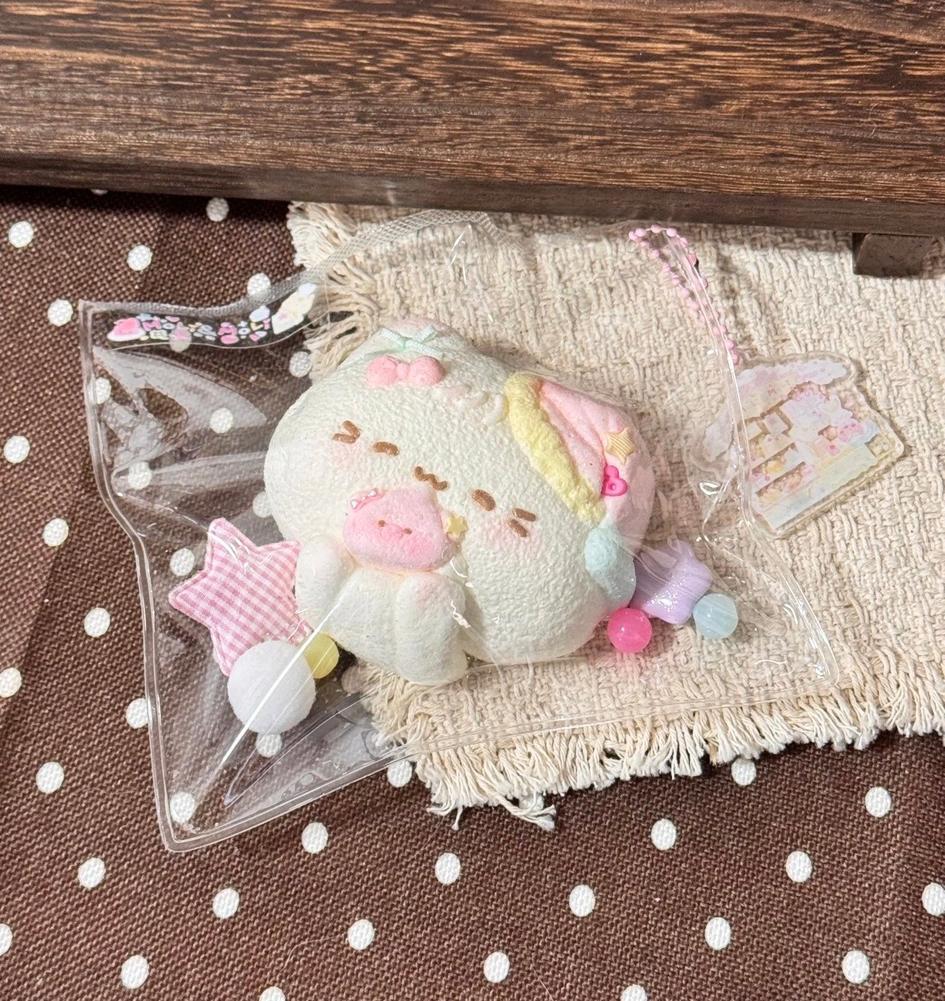 91006 Moli & Moli Sleepy Meow (Cream Paste Texture Series) / Moli&Moli捏捏 ねむねむニャン (クリームペースト触感シリーズ)