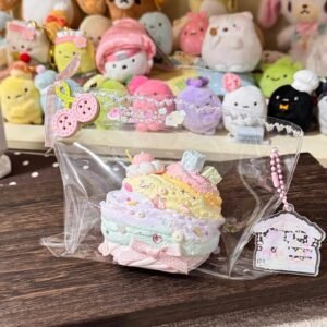 91011 Moli & Moli Rainbow Apple Cake (Cream Paste Texture Series) / Moli&Moli捏捏 レインボーアップルケーキ (クリームペースト触感シリーズ)