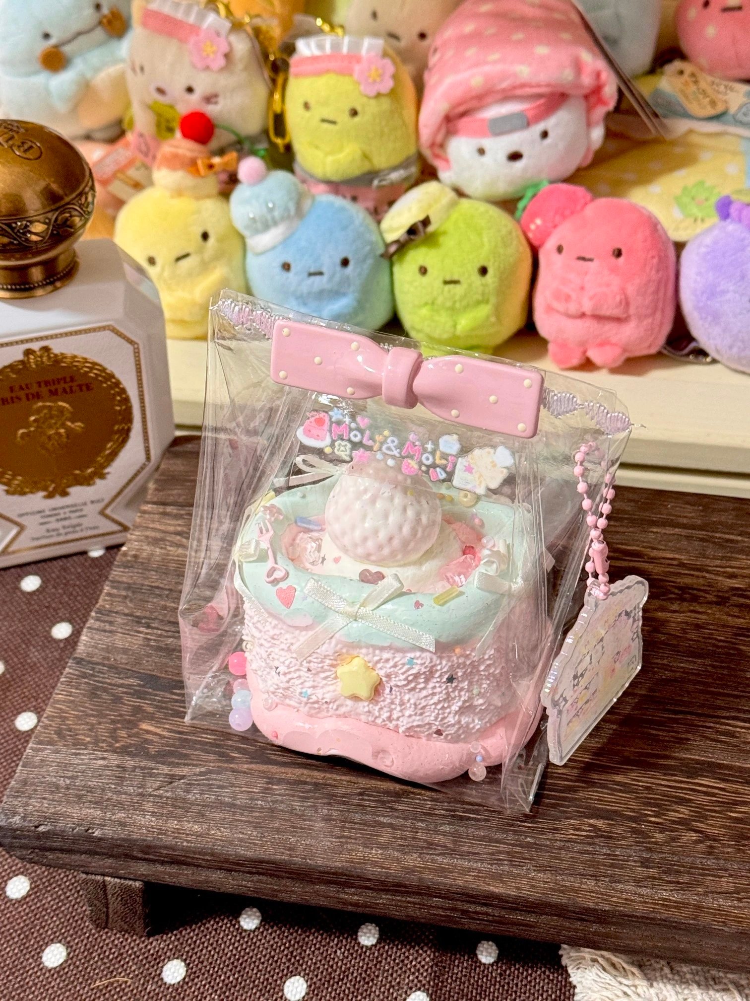 91012 Moli & Moli Star Cake (Cream Paste Texture Series) / Moli&Moli捏捏 スターケーキ (クリームペースト触感シリーズ)