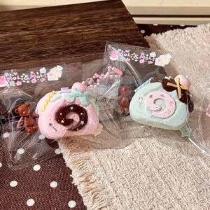 91017 Moli & Moli Mini Apple Swiss Roll - Mint Chocolate (Cream Paste Texture Series) / Moli&Moli捏捏 ミニアップルロール・ミントチョコ (クリームペースト触感シリーズ)