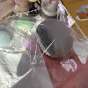 177008 Momo Moon Black Sesame Mochi (Dry Glutinous Clay Texture Series) / 默月 黑芝麻糯米糍（干糯泥）