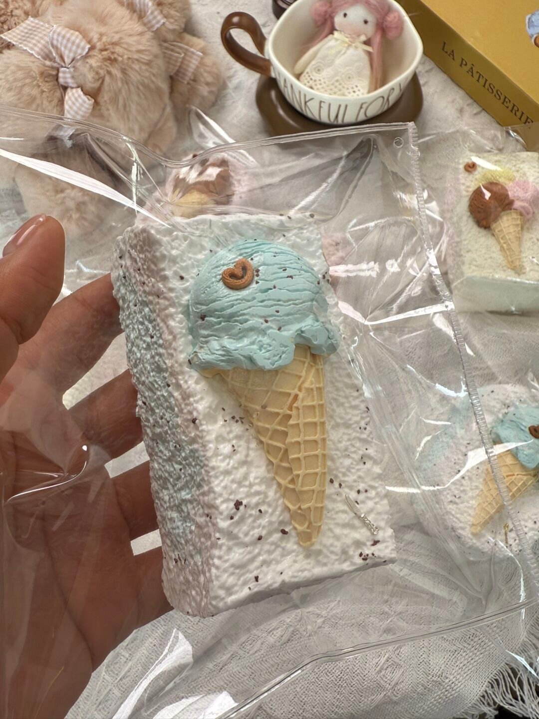 177023 Momo Moon Single-Scoop Long Toast (Dry Glutinous Clay Texture Series) / 默月 单球长吐司(干糯泥)
