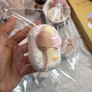 177032 Momo Moon Mini Three-Scoop Senbei (Dry Glutinous Clay Texture Series) / 默月 三球小仙贝(干糯泥)
