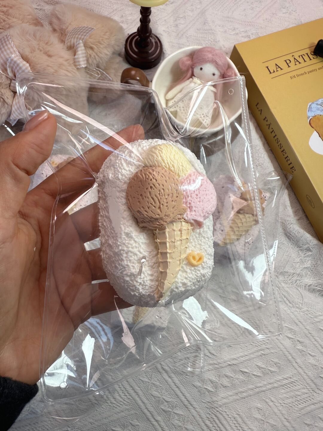 177033 Momo Moon Three-Scoop Short Toast (Dry Glutinous Clay Texture Series) / 默月 三球短吐司(干糯泥)