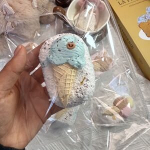 177034 Momo Moon Mini Single-Scoop Senbei (Dry Glutinous Clay Texture Series) / 默月 单球小仙贝(干糯泥)