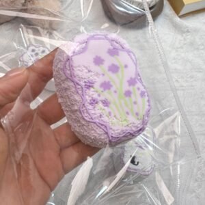 177054 Momo Moon Lavender Purple Base (Dry Glutinous Clay Texture Series) / 默月 薰衣草紫底（干糯泥）