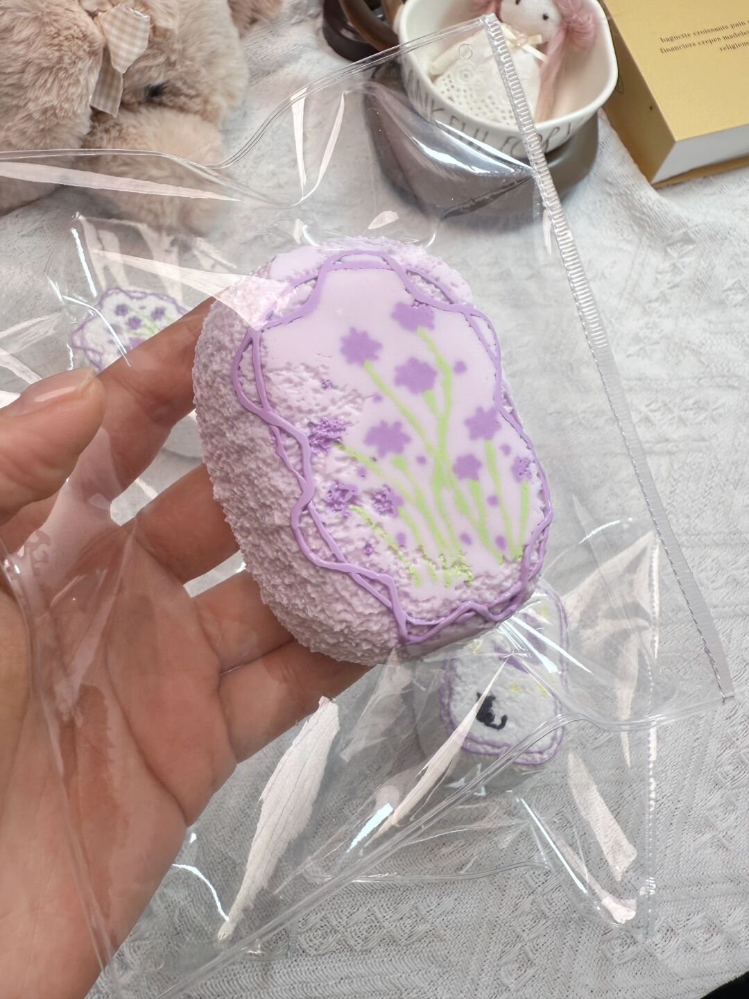 177055 Momo Moon Lavender Purple Base (Dry Milk Clay Texture Series) / 默月 薰衣草紫底(干奶泥)
