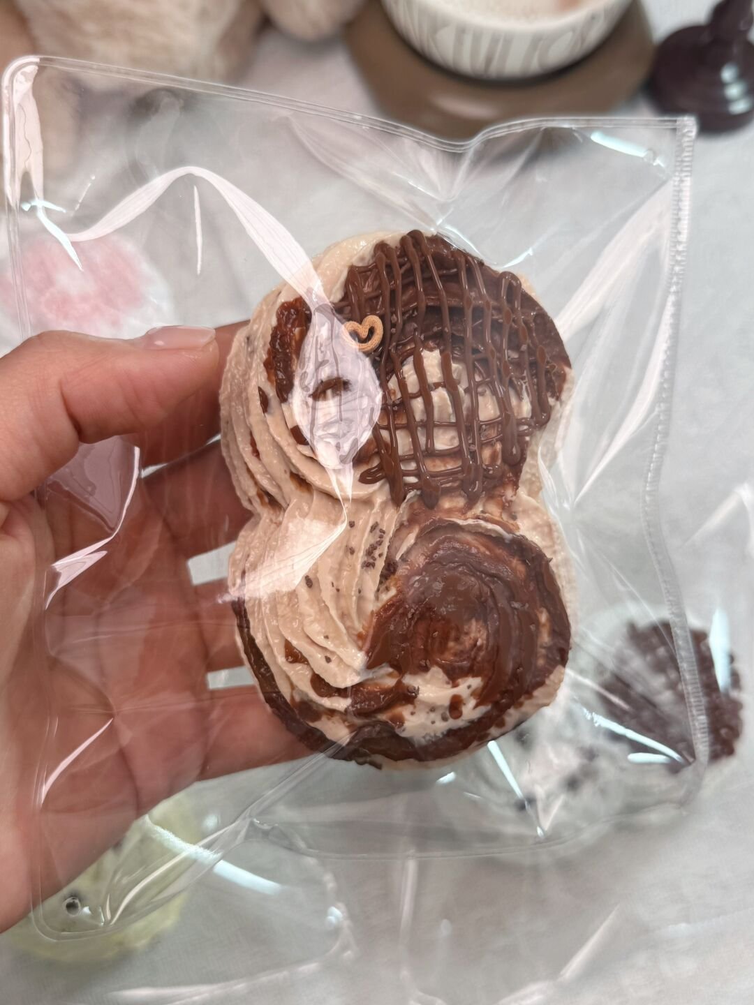 177062 Momo Moon Lava Chocolate Cookie (Dry Glutinous Clay Texture Series) / 默月 熔岩巧曲奇(干糯泥)