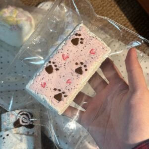 166001 Moumou Nie Cat Paw Long Toast (Cream Clay Texture Series) / 哞哞捏 猫爪长吐司(奶油泥触感系列)