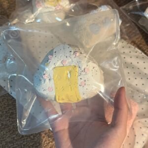 166003 Moumou Nie Tamagoyaki Cream Bun (Cream Clay Texture Series) / 哞哞捏 玉子烧奶芙包(奶油泥触感系列)