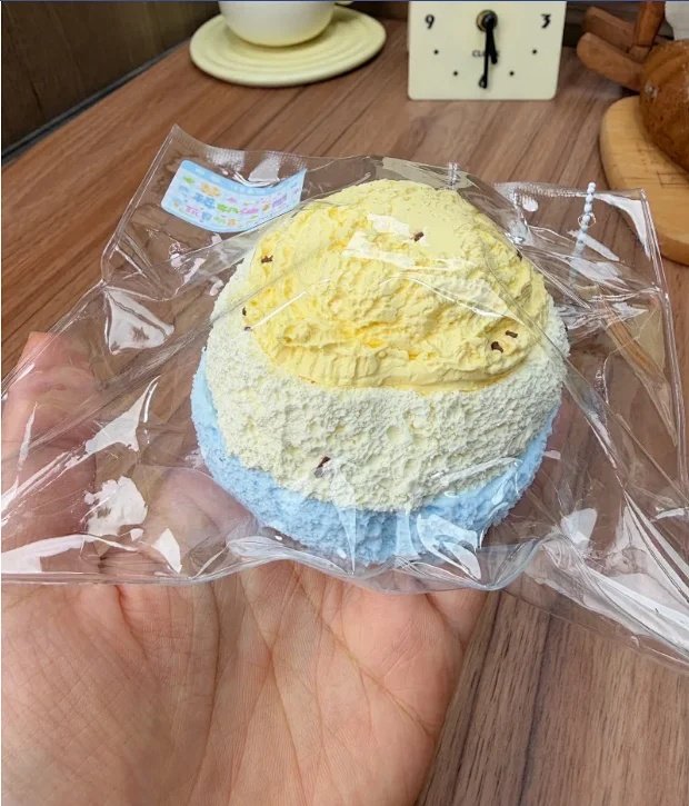 128047 Mumu Nienie Sea Salt Ice Cream Cake (Soft Texture Series) / 木木捏捏 海盐冰淇淋蛋糕(偏软触感系列)