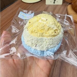 128051 Mumu Nienie Sea Salt Ice Cream Cake (Hard Butter Texture Series) / 木木捏捏 海盐冰淇淋蛋糕（硬黄油触感系列）