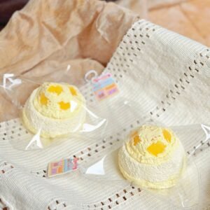 128056 Mumu Nienie Mango Snow Top Toast (Hard Butter Texture Series) / 木木捏捏 芒果雪顶吐司（硬黄油触感系列）