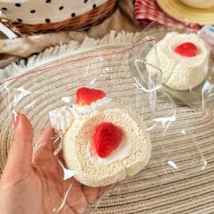 128076 Mumu Nienie Strawberry Swiss Roll (Light Cream Texture Series) / 木木捏捏 草莓瑞士卷(稀奶油触感系列)