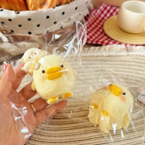 128080 Mumu Nienie Big-Mouth Chick (Dry Milk Cake Texture Series) / 木木捏捏 大嘴吉(干奶糕触感系列)