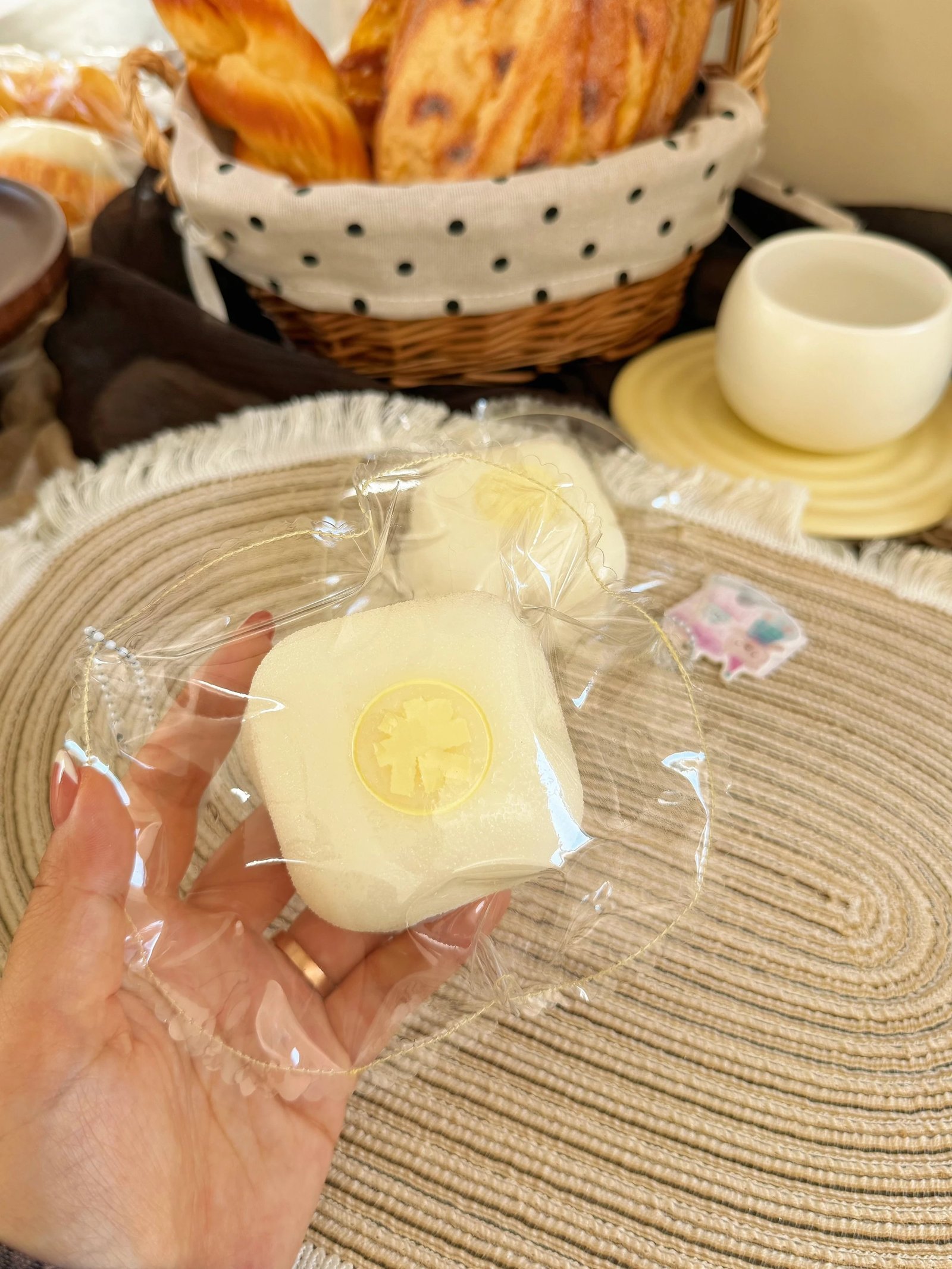 128095 Mumu Nienie Rice Square Cake (Mochi Clay Texture Series) / 木木捏捏 大米方糕(麻薯泥触感系列)