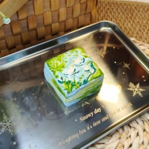 96007 Squishy Museum Wild Duck on Spring Water (Yogurt Clay Texture Series) / 捏捏博物馆 春の水辺のカモ (ヨーグルトクレイ触感シリーズ)