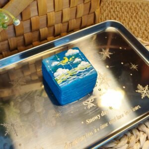 96008 Squishy Museum Moon over the Milky Way (Yogurt Clay Texture Series) / 捏捏博物馆 天の川に宿る月 (ヨーグルトクレイ触感シリーズ)