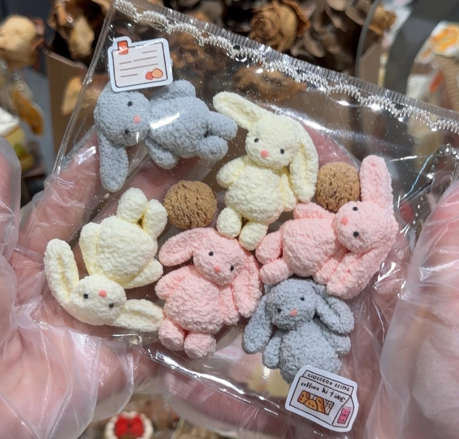 34047 NAIPI Mini Bunny Sugar Pack / NAIPI mini邦尼兔砂糖包