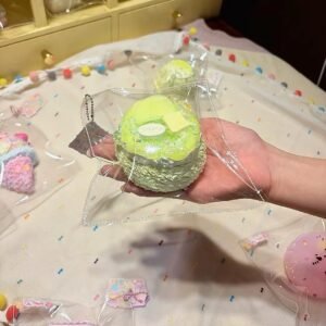 90002 No Cheese Monster Melon Yogurt Bowl (Soft Cheese Clay Texture Series) / 不吃芝士怪 メロンヨーグルトボウル (ソフトチーズクレイ触感シリーズ)