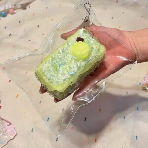 90008 No Cheese Monster Melon Sparkling Ice Long Toast (Chewy Cream Texture Series) / 不吃芝士怪 メロンスパークリングアイスロングトースト (もちもちクリーム触感シリーズ)
