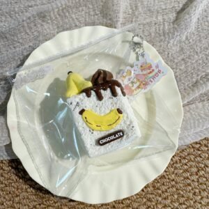 168005 Niannian Nienie Banana Cube (Cotton Clay Texture Series) / 年年的捏捏 香蕉小方(棉花泥触感系列)