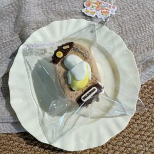 168006 Niannian Nienie Chocolate Banana Senbei (Cotton Clay Texture Series) / 年年的捏捏 巧克力香蕉仙贝(棉花泥触感系列)