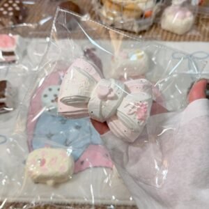 159006 NiceBerry Pink Bow (Cream Clay Texture Series) / 好莓味 粉粉蝴蝶结 (奶油泥触感系列)