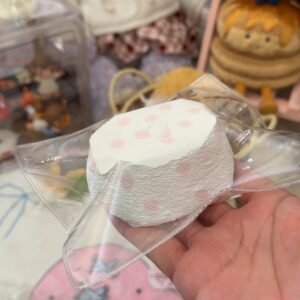 159007 NiceBerry Pink Polka Dot Senbei (Sticky Clay Texture Series) / 好莓味 粉粉波点仙贝 (黏糊泥触感系列)