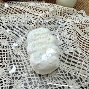 160001 Nohara Nienie Pure White Bridal Cream Bar (Cream Cheese Clay Texture Series) / 野原捏一捏 纯白嫁纱奶油条 (干酪泥触感系列)