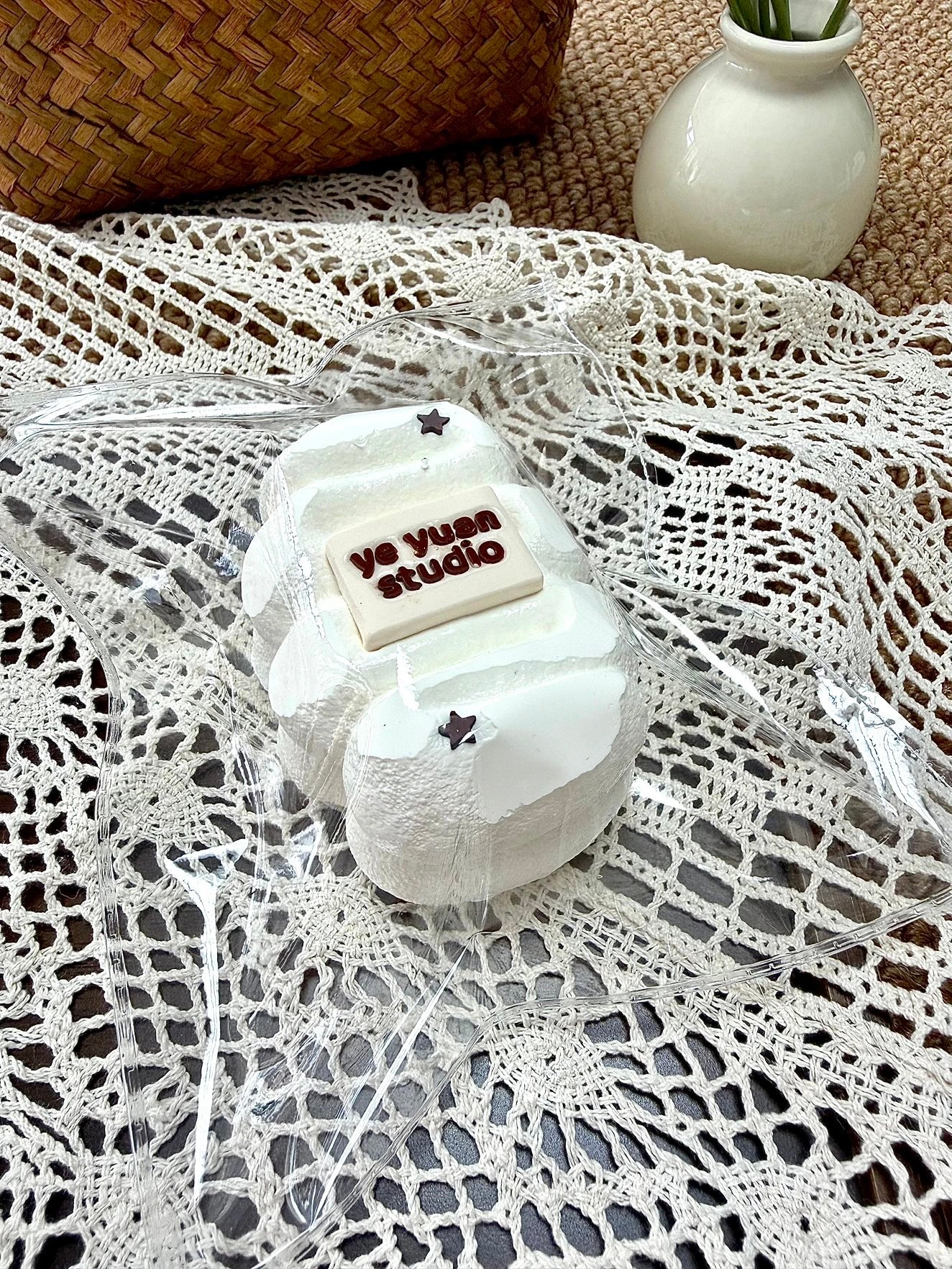 160002 Nohara Nienie Yeyuan Cream Bar (Cream Cheese Clay Texture Series) / 野原捏一捏 Yeyuan奶油条 (干酪泥触感系列)