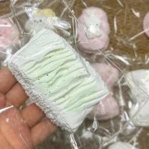 135015 Ohmo Nienie Mint Milk Puff Bar (Cream Cheese Clay Texture Series) / ohmo捏捏 薄荷奶芙条 (干酪泥触感系列)