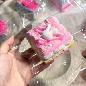 82056 Pipi Bear Bunny Nine Grid (Yogurt Clay Texture Series) / Pipi熊 兔兔九宫格(酸奶泥)