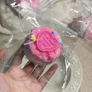 82058 Pipi Bear Heart Cake (Glutinous Rice Cake Clay Texture Series) / Pipi熊 爱心蛋糕(糍粑泥)