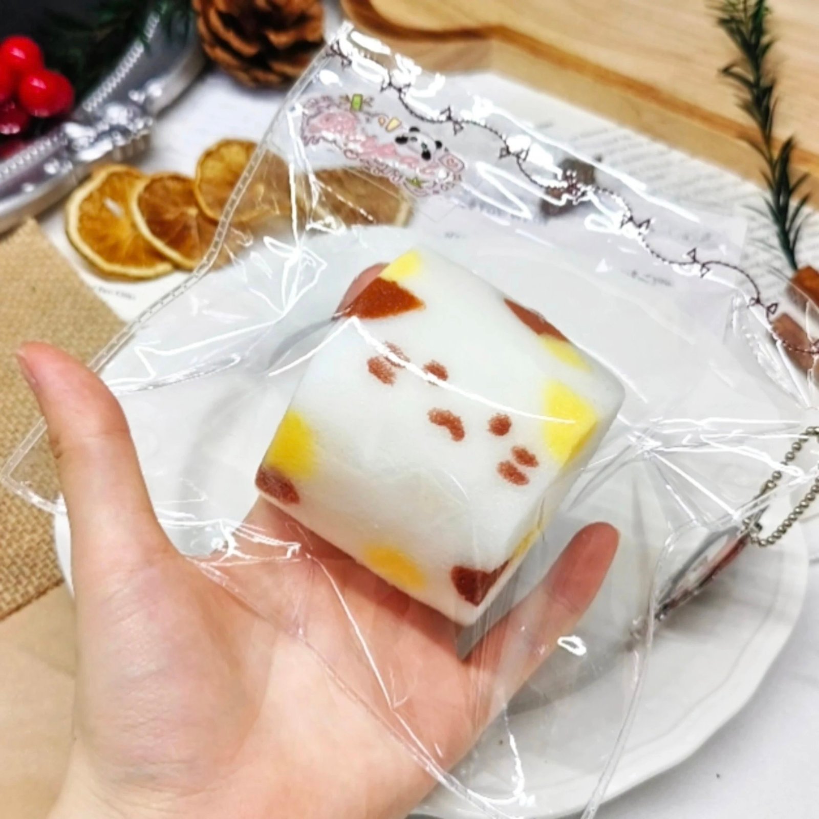 143007 Pitpat Cat Marshmallow (Soft Clay Texture Series) / Pitpat 猫猫棉花糖 (软泥触感系列)