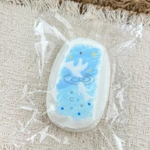 63029 PokuPoku Bird and Fish Long Toast Brick (Cream Clay Texture Series) / PokuPoku 飞鸟与鱼长吐司砖 (奶油泥触感系列)
