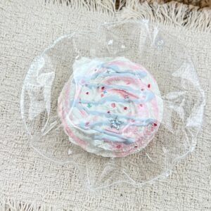 63030 PokuPoku Pink Blue Coast Single Cookie (Cream Clay Texture Series) / PokuPoku 粉蓝海岸单颗曲奇 (奶油泥触感系列)